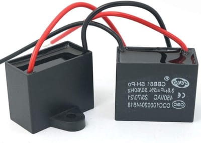 3 Stuks CBB61 450V AC Motor Capacitor - 3.5uF Startcapacitor voor Elektrische Motoren en Apparaten