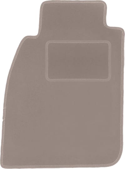 Beige bestuurdersmat voor: Mitsubishi Carisma sedan, liftback, hatchback (1995-2004)