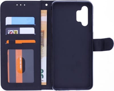 LuxeBass Boekhoesje met print geschikt voor Xiaomi Mi 11 - Flowers - telefoonhoes - gsm hoes - telefoonhoesjes
