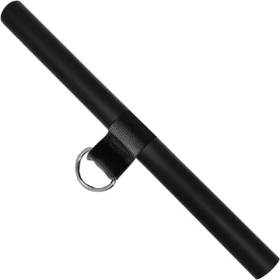 Lat Pull Down Stang - Kabelmachine Accessoire - Kracht Training - Schuimbekleding Grip - 40 cm - Zwart