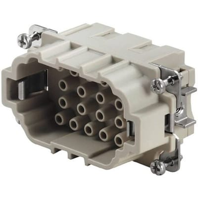 Weidmüller 1826810000 Stekker inzetstuk 18 + PE Crimpen 1 stuk(s)