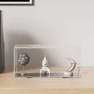 vidaXL - Displaybox - transparant - 24x12x11 - cm - acryl