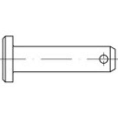 TOOLCRAFT 135888 Bouten (Ø x l) 8 mm x 30 mm Staal Galvanisch verzinkt 100 stuk(s)