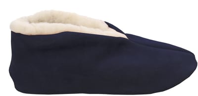 Bernardino® - Spaanse sloffen - 20% wol - donkerblauw - Unisex - Maat 47