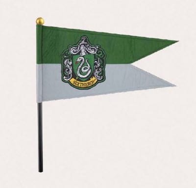 Slytherin house vlag