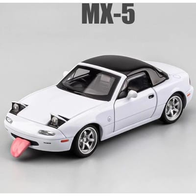 1:32 Mx-5 Rx-7 Legering Spuitgietmodel Raceauto Simulatie Geluid Licht Educatief Speelgoed voor Kinderen Verjaardagscadeau