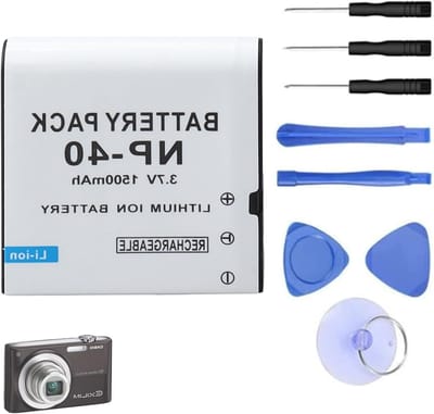 Hoge capaciteit 3.7V 1500mAh batterij, geschikt voor digitale camera's en camcorders van de EX-Z serie