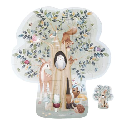 Little Dutch Vloerpuzzel XL Forest Friends FSC Houten speelgoed