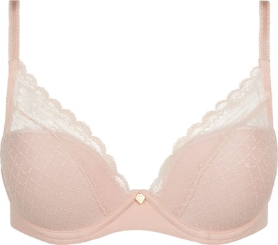 Chantelle - Norah Chic - Plunge T-Shirt Bh - Racerback - SOFT PINK