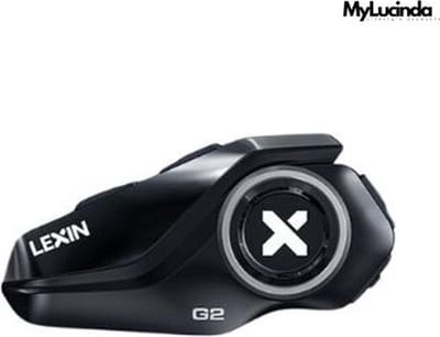 Mylucinda® - Motorhelm Headset - Communicatiesysteem Cardo - Met Bluetooth en FM Radio - 2000m Bereik - Single