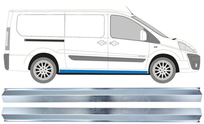 Binnenste reparatie dorpel voor Fiat Scudo 2007-2016 / Links + Rechts / Set
