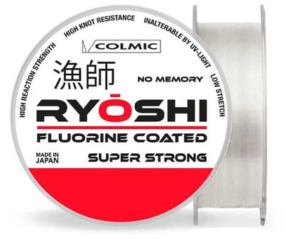 Colmic Ryoshi Monofilament 300 M Transparant 0.143 mm