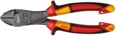 Milwaukee VDE Heavy-Duty diagonale kniptang. VDE Heavy Duty Zijkniptang 200mm - 4932464570