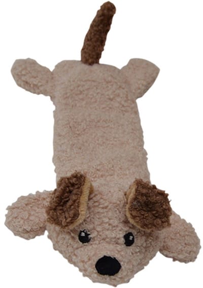 Animal Boulevard Classic Woofles Hondenspeelgoed Norfolk Terriër - Flattie met Crunchy - Maat S: 29 cm