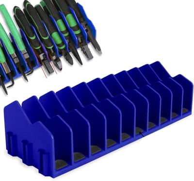 Gereedschap Organizer - Opbergrek - Gereedschap Opbergen - Sterk Duurzaam Ontwerp - 27 x 10 cm - Blauw