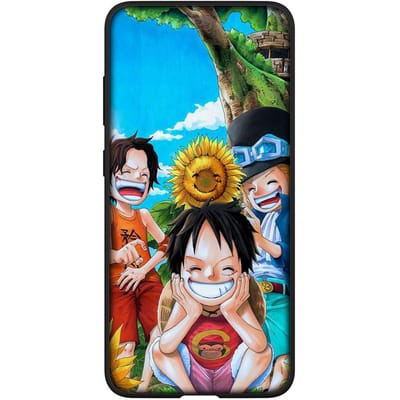 Telefoonhoesje voor Samsung Galaxy S24 S23 iPhone 15 14 Xiaomi Redmi Note 13 12 11 8 10 9 Pro Max X XR OPPO A15 Huawei Anime Luffy Gear 5 One Piece Cover for iPhone 12 Pro