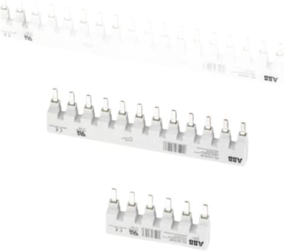 ABB 2CDL230489R1612 PS3/12/16BP faserail 3-pins, 12-pins, 16 mm2 Phase busbar Grijs 80 A 1 stuk(s)