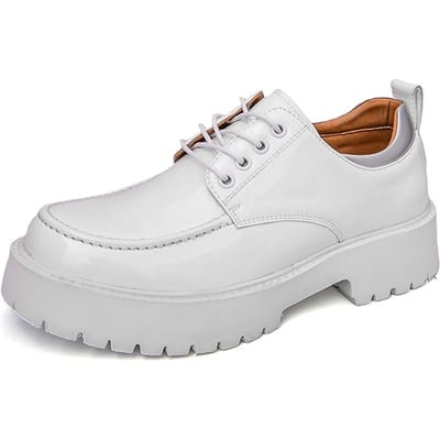 Leren Schoenen Voor Man Loafers Kwast Casual Sneakers Zakelijk bruiloft Grote Maat Luxe Design Schoenen 42 white