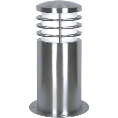 Garden Zone Mini LED Tuin Pilaar Sandbanks | 1X E27 Max 40W | IP44 (Outdoor) | Stainless Steel