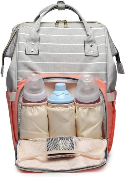 Grote capaciteit luiertas voor moeder en baby, multifunctioneel als rugzak of handtas