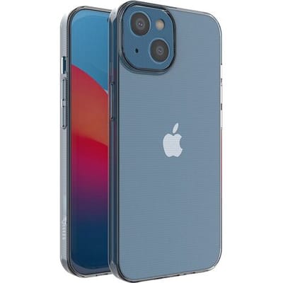 Ceezs Siliconen hoesje met camerabescherming geschikt voor Apple iPhone 14 Plus - optimale bescherming - doorzichtige silicone hoes - backcover - transparant