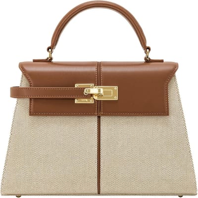 Handtas met handvat - Schoudertas dames - Dagelijks gebruik - Stijlvol design - 28 x 10 x 18 cm - Zwart