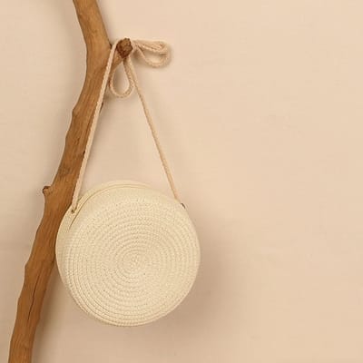 Rotan gebreide snoepkleur kleine handtas ronde strozak dames geweven strand crossbody tas voor dames schattige schoudertas One Size