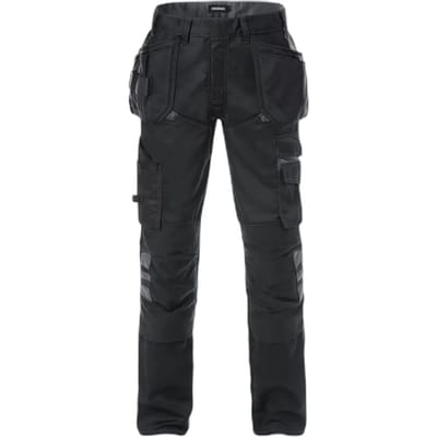 Fristads Werkbroek 2595 Stfp - Zwart/Grijs - C48