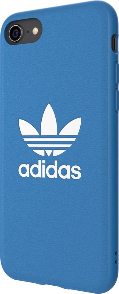 adidas Originals kunststof hoesje voor iPhone 6, 6s, 7, 8 en SE 2020 SE 2022 - blauw met wit