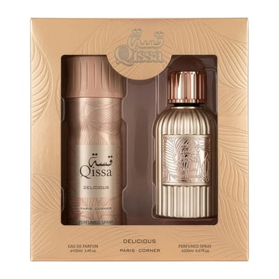 Paris Corner Qissa Delicious Gift Set - Eau de Parfum