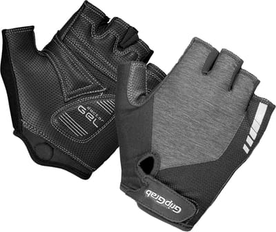 GripGrab - Women's ProGel Padded Korte Vinger Zomer Fietshandschoenen - Grijs - Vrouwen - Maat XS