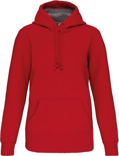 Kariban Hooded sweatshirt K443 - Red - L