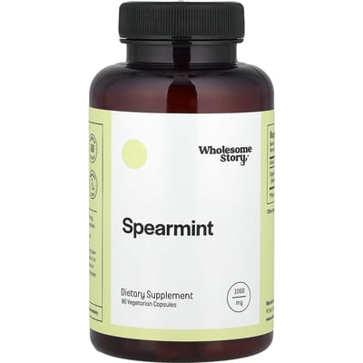 Spearmint, 1.000 mg, 90 plantaardige capsules (333mg per capsule)