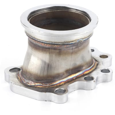 Turbo Adapter Flens 8 Bouten naar 3in V-Band Turbo Uitlaat Downpipe Geschikt voor Garrett T25 T28 GT25 GT28