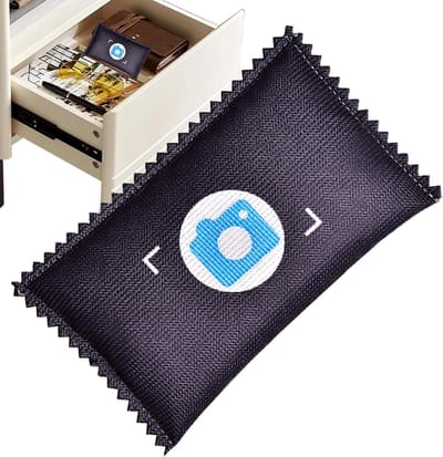 Vochtvreter Auto - Vocht Absorberend - Auto Interieur Droog - Kleurindicator Vochtigheid - 13 x 8 cm - Grijs