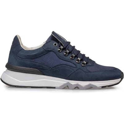 Floris Van Bommel Sfm-10135 Lage sneakers - Heren - Blauw - Maat 44