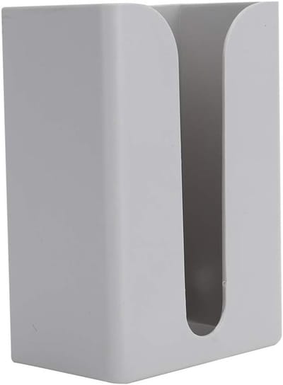 Tissue Box Wandhouder van ABS Plastic, Papier Handdoek Dispenser zonder Boren, 14 x 8 x 19 cm, Ideaal voor Keuken, Badkamer en Toilet