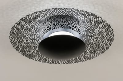 Lumidora Plafondlamp 74661 - Plafonniere - NEVIS - Ingebouwd LED - 18.0 Watt - 1170 Lumen - 2700 Kelvin - Zwart - Metaal - Met dimmer - ⌀ 45 cm
