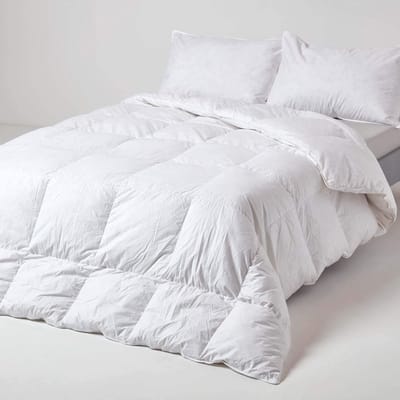 Homescapes Donzen Allround Dekbed 200x200 cm – Eendendons & Veren – Warmteklasse 2 – OEKO-TEX® & RDS Gecertificeerd