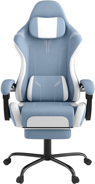 ACXIN Gaming Stoel Ergonomisch - Met Massage & Voetensteun - Blauw