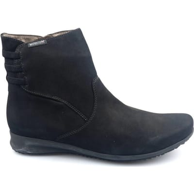 Mephisto FENNA nubuck enkellaars Dames zwart  - Maat 35