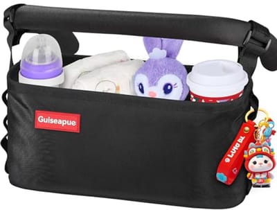 Auto-organisator voor kinderwagens - Cup Holder en grote capaciteit voor drinkflessen en babyaccessoires