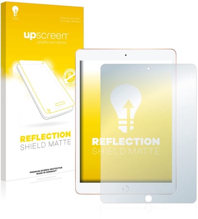 upscreen - Screenprotector voor Apple iPad WiFi / Cellular 10.2" 2019 - Folie Beschermfolie anti glare matte