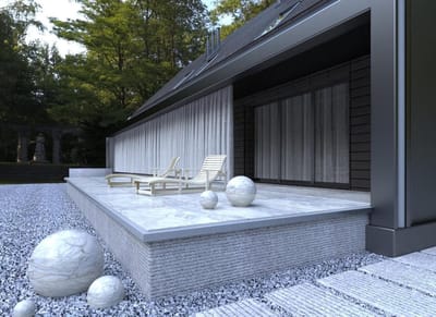 Dakrandprofiel Aluminium - Balkonrand Afwerking - Terras Dichting - Waterafvoer Structuur - 200cm Lengte - Grijs RAL 7037