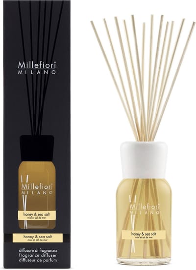 Millefiori Milano Geurstokjes 500 ml - Honey & Sea Salt