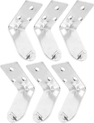 Brandblusser Haken - Brandblusser Beugels - Brandveiligheid Organiseren - Slijtvast Ijzeren Materiaal - 7x5.5x3 CM - Zilver