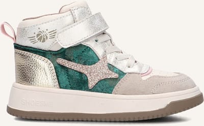 Shoesme No25w100 G Sneakers Meisjes - Leren Sneaker - Beige - Maat 29