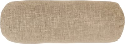 Tiseco Home Studio - Kussen (gevuld) COTTON SLUB - SET/2 - 100% katoen - Bolster - 15x45cm - Zand