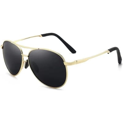 Luxe metalen fotochromatische zonnebrillen voor heren en dames, modieuze gepolariseerde zonnebrillen, stijlvolle kameleon, anti-reflectie zonnebrillen voor het rijden, UV400 1PC