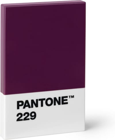 Pantone Organize Creditkaart en Visitekaarthouder - Aubergine 229 C